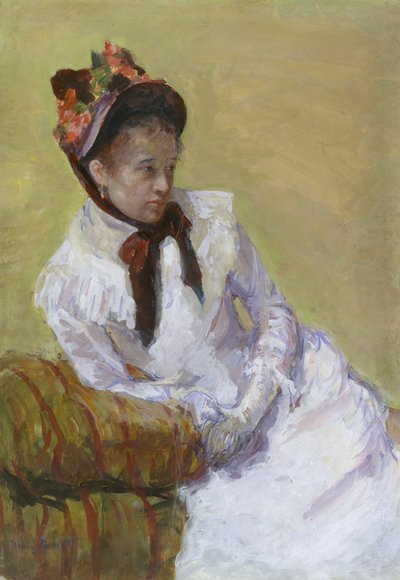 Portret van de kunstenaar, 1878 door Mary Cassatt